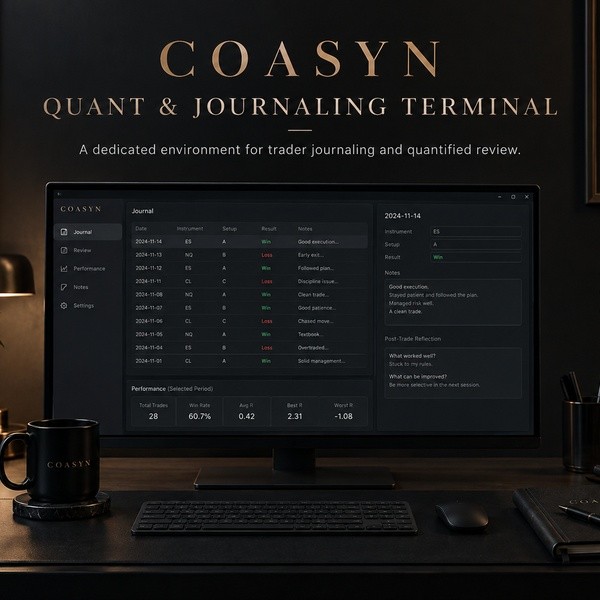 Coasyn Quant and Journaling Terminal cover